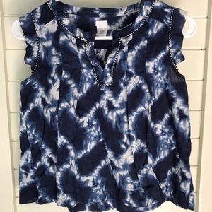 J crew kids tie-die nice dress shirt